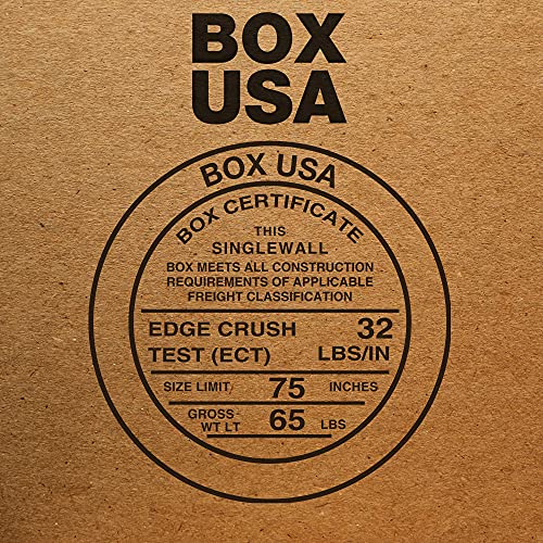 КУТИЈА САД 15 х 15 х 8 Брановидни Картонски Кутии, Средни 15 L x 15 W x 8 H, Пакет на 25 | Испорака, Пакување, Движење, Кутија За Складирање