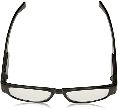 Фостер Грант Менс Лојд Светлапис Осветлени очила Читање, црна/транспарентна, 59 мм САД