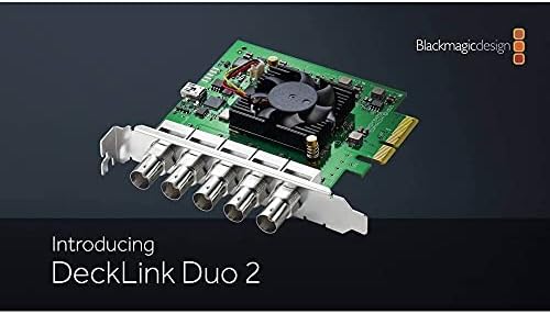 Blackmagic Дизајн Duo DeckLink 2 4ch SDI Репродукција И Фаќање Картичка BMD-BDLKDUO2