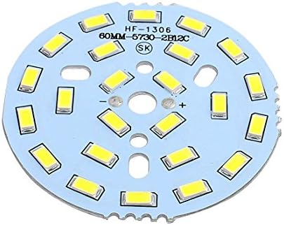 AEXIT 60мм DIA LAMPS 12W 24 LED диоди 5730 SMD чиста бела LED таванска светлина LED ламби алуминиумска табла