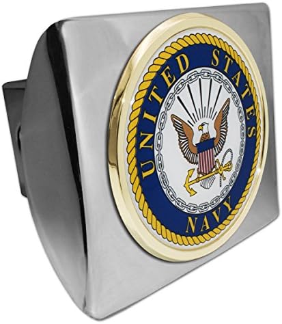 Elektroplate Соединетите држави морнарички орел црна метална обвивка
