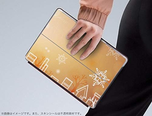 Декларална покривка на igsticker за Microsoft Surface Go/Go 2 Ultra Thin Protective Tode Skins Skins 001454 Snow Family