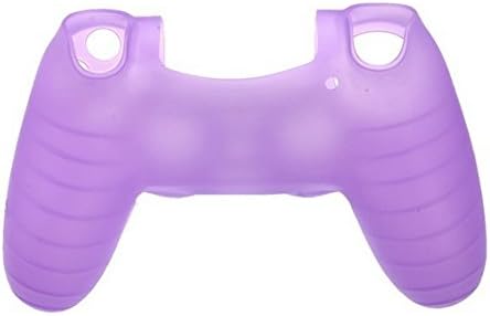 Виолетова Силиконска Гумена Гел Заштитна Футрола За Покривање На Кожата За Sony Play Станица 4 Ps4 Ps 4 Dualshock 4 Контролер