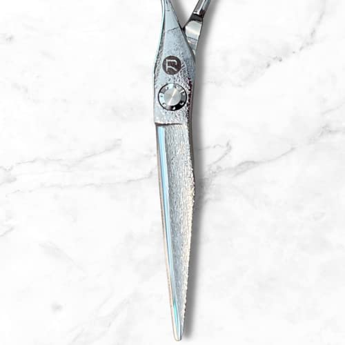 Ножици За сечење коса/Ножици Изработени Од Јапонски Челик Од Дамаск - Остар, Издржлив, Долготраен-Дизајниран За Професионални Бербери