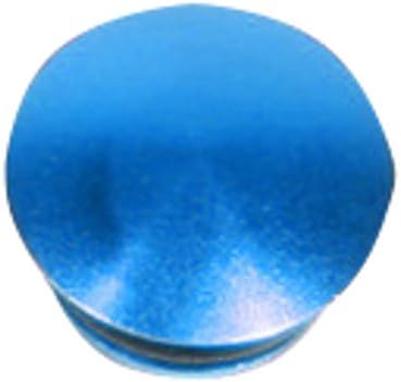 Достапно ролна алуминиумска капа на копчето ГМ, нормален тип, knob_cap_gm_nohl_skyb небо сина