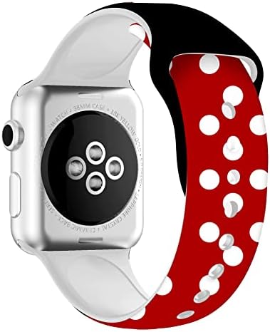 Цртан Бенд за Apple Watch 38mm 40mm 41mm 42mm 44mm 45mm, силиконски Паметни Часовници За Apple Watch Серија 8/7/6/5/4/3/2/1/SE2/SE ЗА