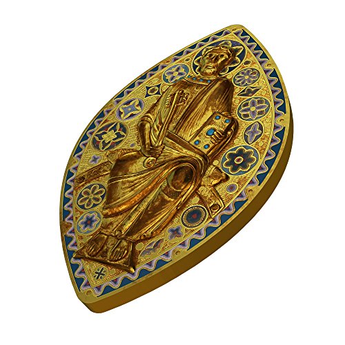 Доказ за Niué во 2014 година - Светско наследство - Свети Петар во слава - 1oz - позлатена сребрена монета - 2 $ Нециркулирани