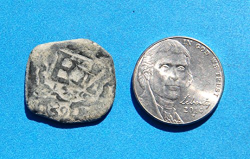 1639 Шпанија Филип IV Карибите Пиратски Er 8 Мараведис Монета Бакар Многу Добри Детали