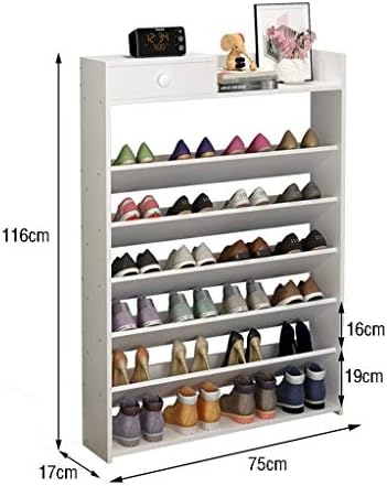 KMMK плакарот за влез во ходникот Економичен дом за чевли за чевли, повеќе слој чевли, лесен за склопување, заштедува простор, многу погоден