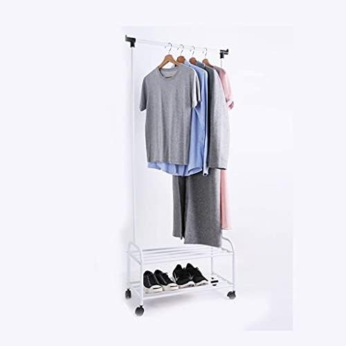 Дома стилска и едноставна облека за едноставност, железница, отворено за сушење на решетката за сушење Метална метална вертикална облека за облека