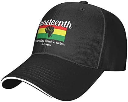 Ултра мага капа за мажи жени бејзбол капа стилски казида што може да се прилагоди на тато, црно