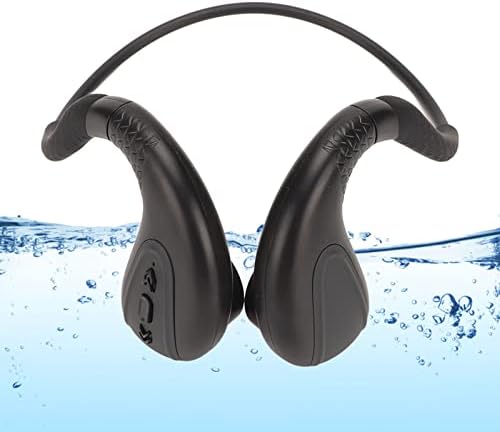 Слушалки за спроводливост на коските, безжичен BT 5.0 Отворено уво MP3 Music Player со MIC, IPX8 водоотпорни спортски слушалки изградени
