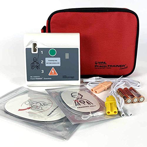 WNL производи WL120ES10 & WLCRM пакет: AED Дефибрилатор практикувач на есенцијал основен модел AED Комплет за обука и CPR COMPRESSION