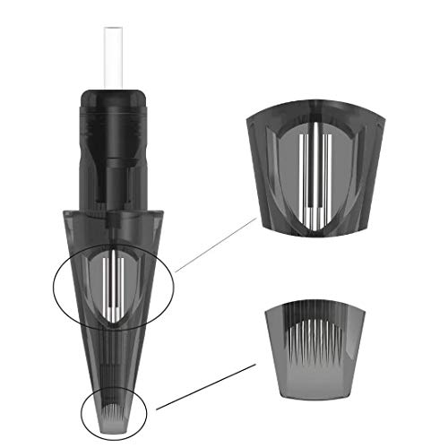 Дирк Професионални Касети За Игла За Тетоважа За Еднократна Употреба Кутија од 30 парчиња За Уметници ЗА Тетовирање 1223РМ