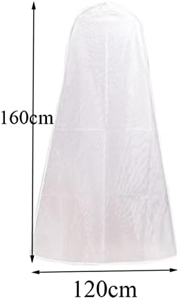 Милагето 2 Парчиња Џемпер Фустан Облека Торба Покритие За Вечер Фустан