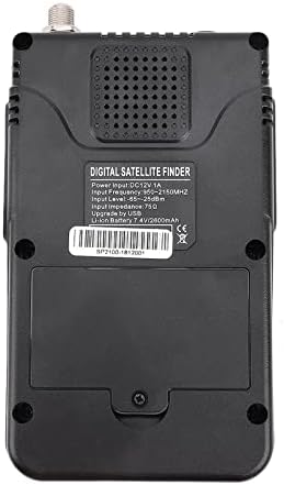 Qytec Digital Satellite Meters SP-2100 HD SAT Пронаоѓач DVB S/S2 Satfinder MPEG-2/4 Дигитален сателитски пронаоѓач мерач со 3,5 инчен LCD екран