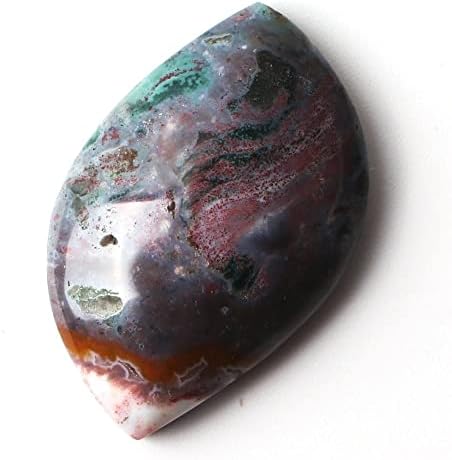 Heeqing AE216 1pc/5pcs/10pcs/20pcs Природен океан asеспер Фридформ во облик на приврзок полиран накит правејќи камења Reiki подарок