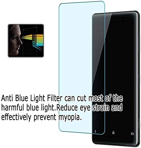 Puccy 2 пакет анти -сино светло заштитен филм на екранот, компатибилен со Lenovo ThinkVision T2324D 23 Монитор за приказ на екранот tpu