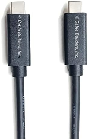 Градители на кабел USB-C до 3,1 Gen 2 1M [3,3 ft] поддржува полнење 100W / 20V 5A и трансфер на податоци од 10Gbps со чипови за е-маркер,