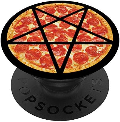 Пентаграм пица сатански окултен метал град сатана јадете пица popsockets swappable popgrip