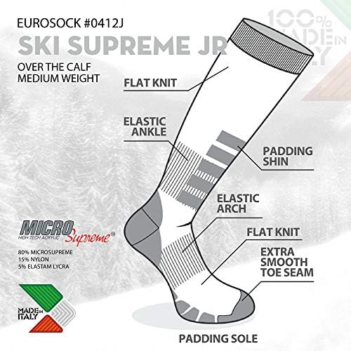 Врховен помлад скијачки чорапи на Еуроскок Унисекс