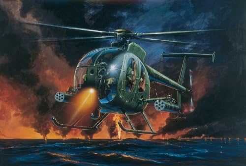 Комплет за модели на Italeri AH-6 Night Fox