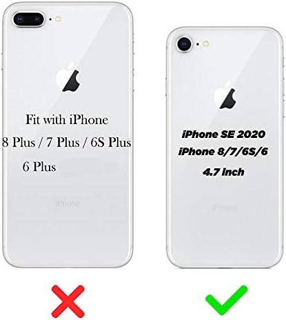 ОББИИ дизајн iPhone6s 7 8 SE Clear Design Desight Model Pressed Printed Transparents Plastic Back Case со TPU Bumper Casp Cover за iPhone 6s/6/7/8/SE/2020