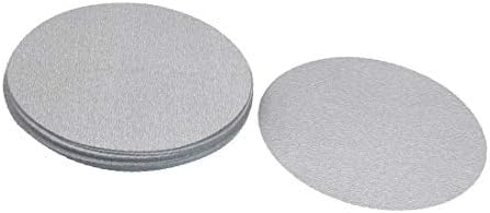 X-Dree 7 DIA DIA Abrasive Sharcing Foclocking Sundpaper Sheet Disc 400 Grit 20 парчиња (Disco de lija de papel de lija para lijar