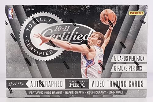 2010/11 Панини тотално сертифицирани кутии за хоби во кошарка - Восочни пакувања во кошарка