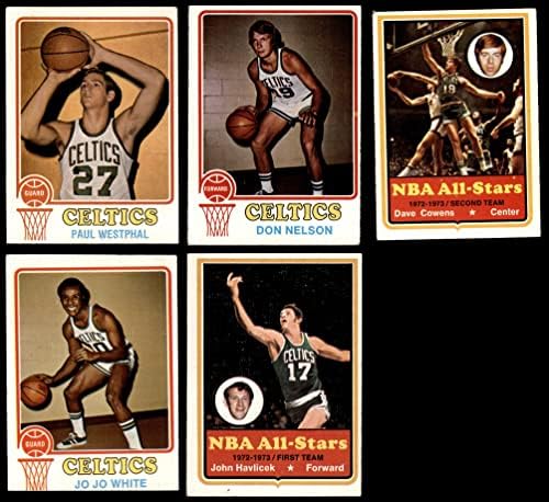 1973-74 Тимот на Топс Бостон Селтикс го постави Бостон Селтикс ВГ Селтикс