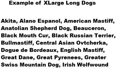 Догонгеар Куче Пелена Заврши Со Продолжувач Пакет Одговара 130 фунти до 160 фунти, Х-Големи, Розова