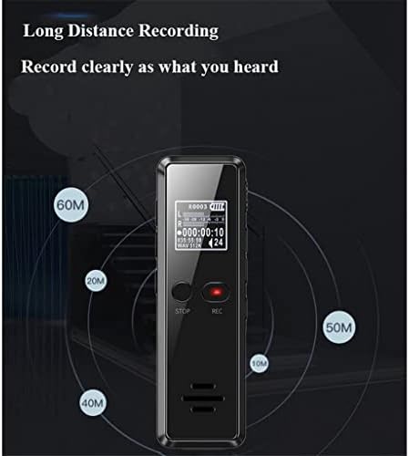 Ххххдхдп Микро Дигитален Глас Активиран Рекордер Диктафон Аудио Снимање НА Долги Растојанија Mp3 Плеер Намалување На Бучавата Wav