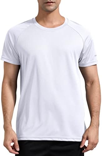 Boyzn 1 или 3 пакуваат маички за тренингот за мажи, суво вклопување маици за влага за влага, спортски салата за атлетски кошули
