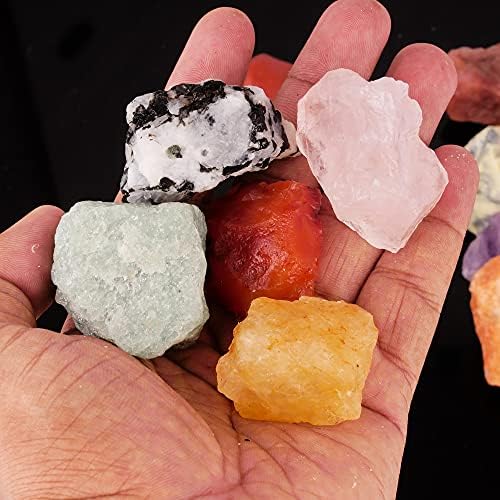 Пјор Измешајте Камен 1/2 фунти Балансирање На Природен Камен Чакра |Среќа Привлечност Скапоцени Камења Скапоцени Камења |Домашни