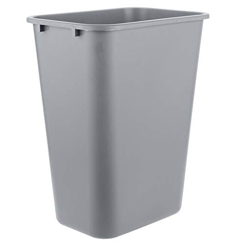 Pro & Family 41 Qt. / 10 галон / 38 литри сив правоаголен отпад. Отпадоци од отпадоци од отпадоци од кујна може да трошат корпа