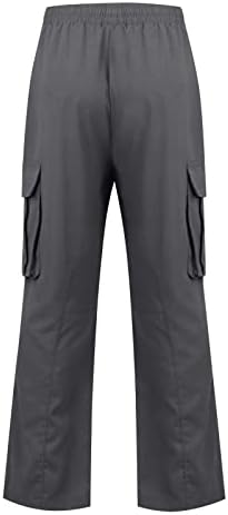 Карго панталони за мажи, машка мода опуштена вклопена карго пантолона панталони панталони за пешачење панталони џогер џемпери