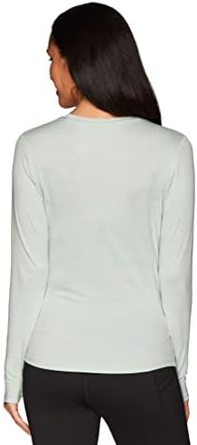 RBX активни женски долги ракави супер мека вселенска боја, тренингот за боење на маицата, која работи кошула
