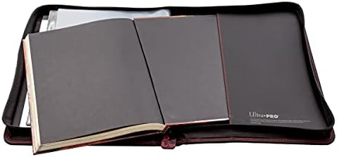 Dungeons & Dragons E-18585 Premium Zippered Book & Charicer Folio Portfolio, црна/сива