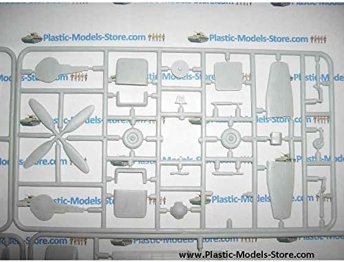 Уметнички модел Пластичен модел за зграда на авиони Авион Блом и Вос 155 Германски борец 1/72 7202