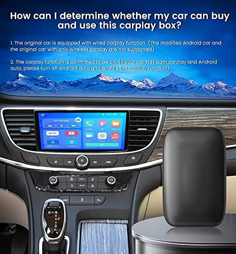 Безжичен Андроид Автоматски &засилувач; Apple CarPlay 2 Во 1 Адаптер Аи Кутија За Фабрички Жични Автомобили CarPlay-Приклучок &засилувач; Игра,