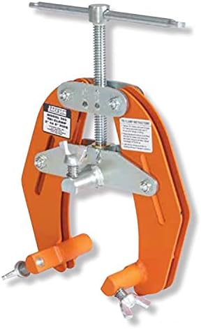 Тековни алатки Jackson Tool 302 Tri-Clamp-2 ”-6” алатка за усогласување на цевките со дијаметар со трајна челична рамка и лесен