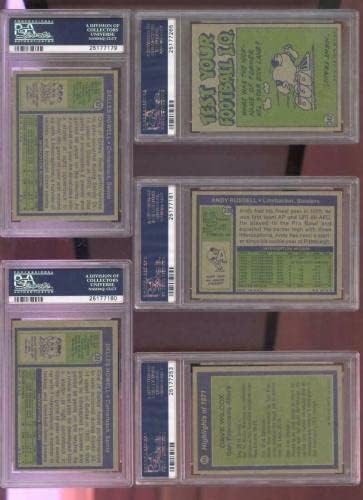 1972 Топпс 321 Delles Howell PSA 9 оценета фудбалска картичка со висок број нане светци - непотпишани фудбалски картички
