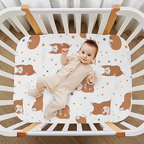 Umiriko Cute Hamster Pack n Play Baby Play Playard Sheets, Mini Crib Sheet for Boys Girls Player Matteress Cover 20246395