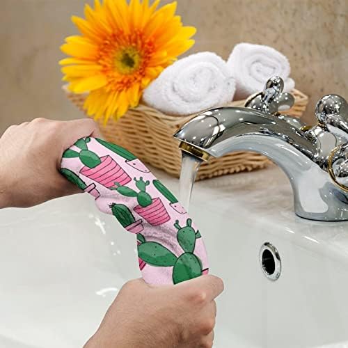 Кактуси Кактус крпи за лице Премиум крпи за миење на миење садови за хотелска бања и бања