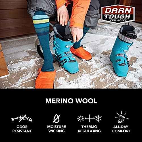 Darn Tough (8028 снежен шумски шумска должина од средната тежина со женски чорап за перници