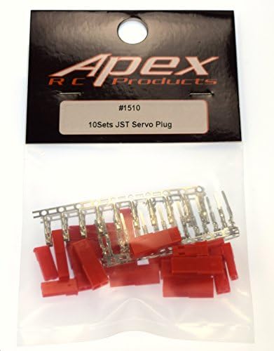 Apex RC производи Машки/Femaleенски JST BATTERY & MOTOR CONNECTOR CONNECTOR - 10 пар 1510