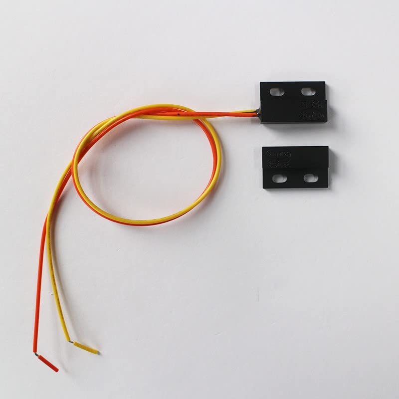 Ersiqi магнетски прекинувач, замена на сензорот за врата од гаражата, магнетниот прекинувач за магнетна трска за сензори за аларм на прозорецот