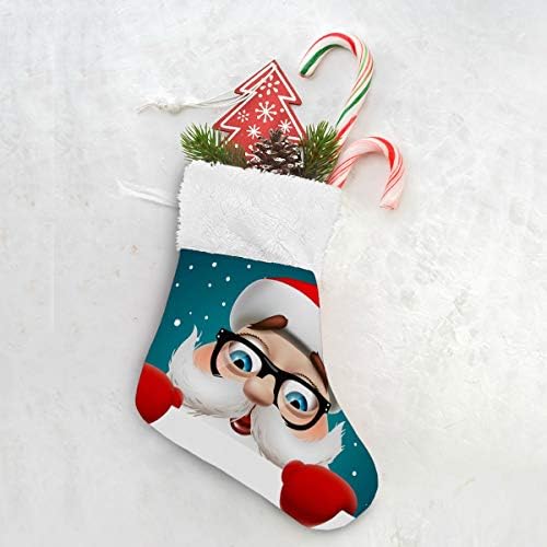 Алаза Божиќни чорапи Дедо Мраз Клас Класик Персонализирани мали декорации за порибување за семејни сезонски празници за забави Декор од 4.7,87