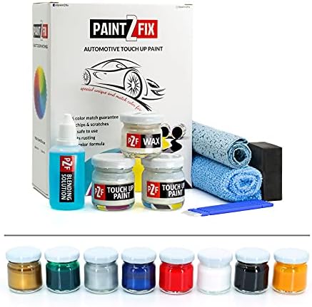 Paint2Fix Velvet Indigo Blue Met K5 Touch Up Paint For Hyundai Entourage - Комплет за поправка на гребење и боја - бронзен пакет
