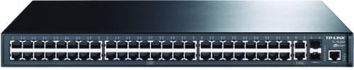 TP-Link JetStream 48-Port 10/100Mbps + 4-порта Gigabit L2 управуван прекинувач